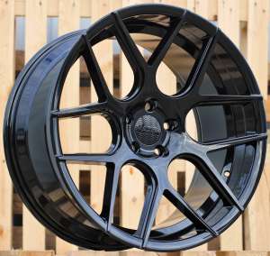 aluvanteet JIL Wheels SSA03(HX022)Black(BL)HAXER(Z2)(Rear+Front)