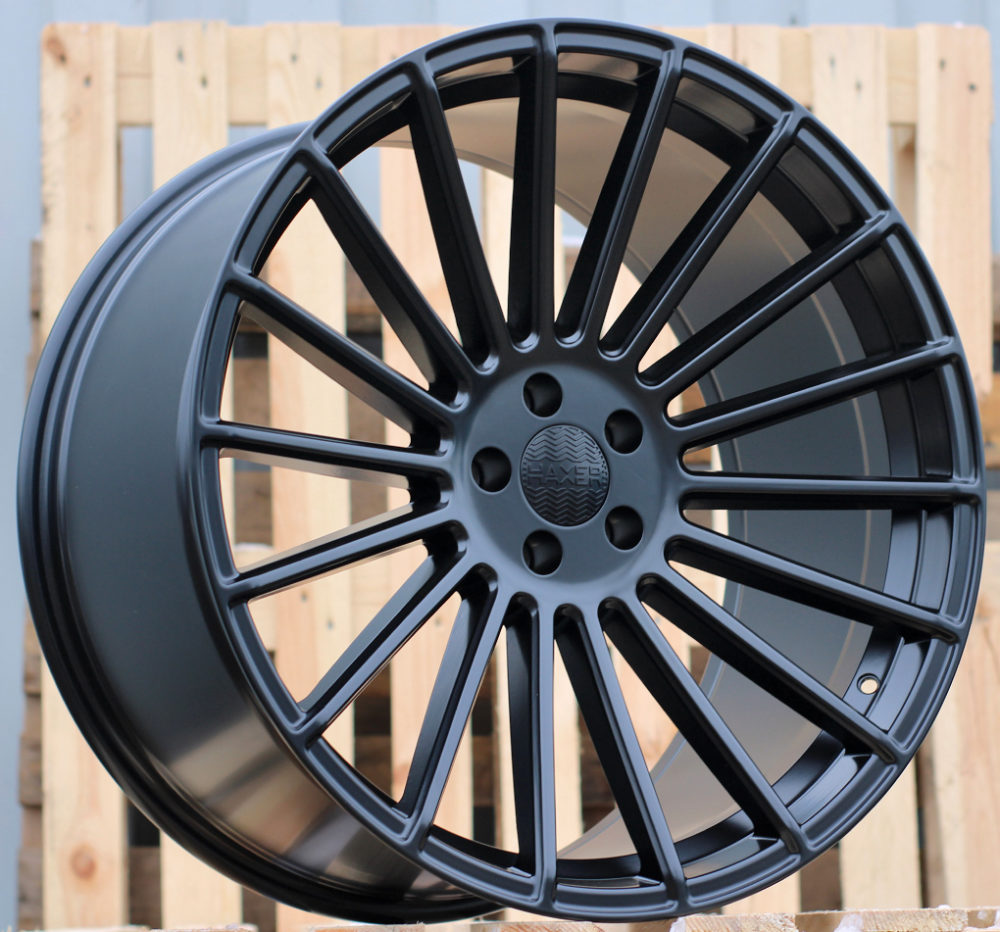 valuveljed Haxer HX010BlackHalfMatt(BLHM)HAXER(P)(FRONT+REAR)