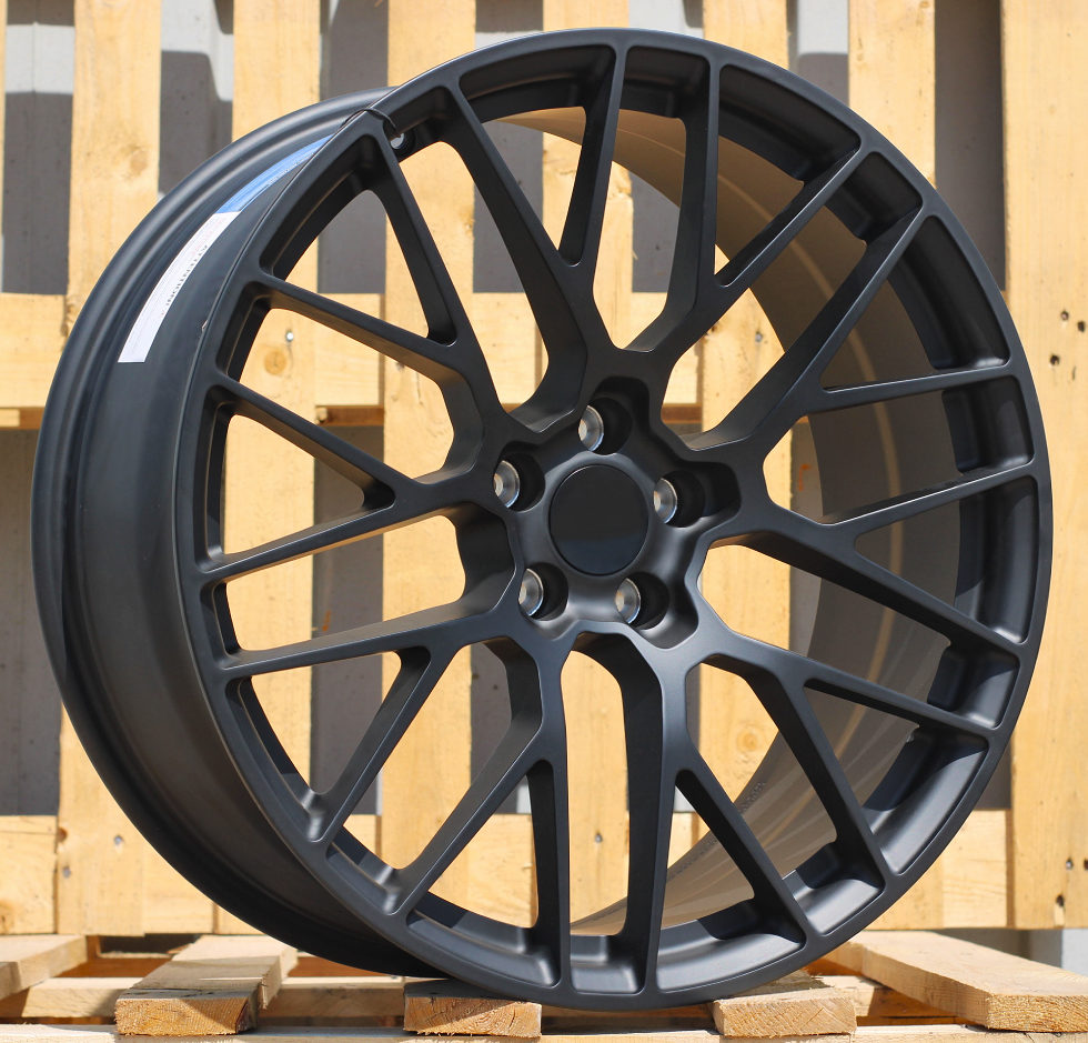 valuveljed JIL Wheels BK998(CQRGW1022)BlackMatt(BM)PORCH(K3)(Rear+FrontFORGED