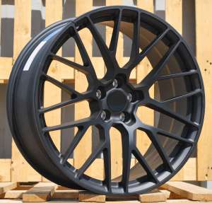 aluvanteet JIL Wheels BK998(CQRGW1022)BlackMatt(BM)PORCH(K3)(Rear+FrontFORGED
