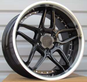aluvanteet JIL Wheels SSA01(HX030)Black+Poli