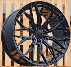 aluvanteet JIL Wheels 3S266Black(BL)RACIN(K2)((MaxLoad815kg.)Front+RearHYBRID