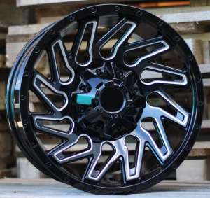 aluvanteet JIL Wheels Q1283Black(BL)4X4(K4)(Milling)