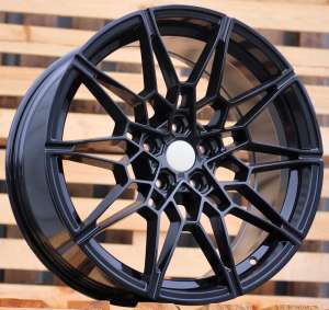aluvanteet JIL Wheels B1674Black(BL)BMW(P1+P)(Rear+Front)
