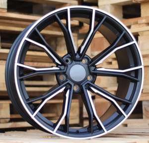aluvanteet JIL Wheels A5385(INS0220)BlackHalfMatt(BLHM)BMW(K7)(Rear+FrontMill