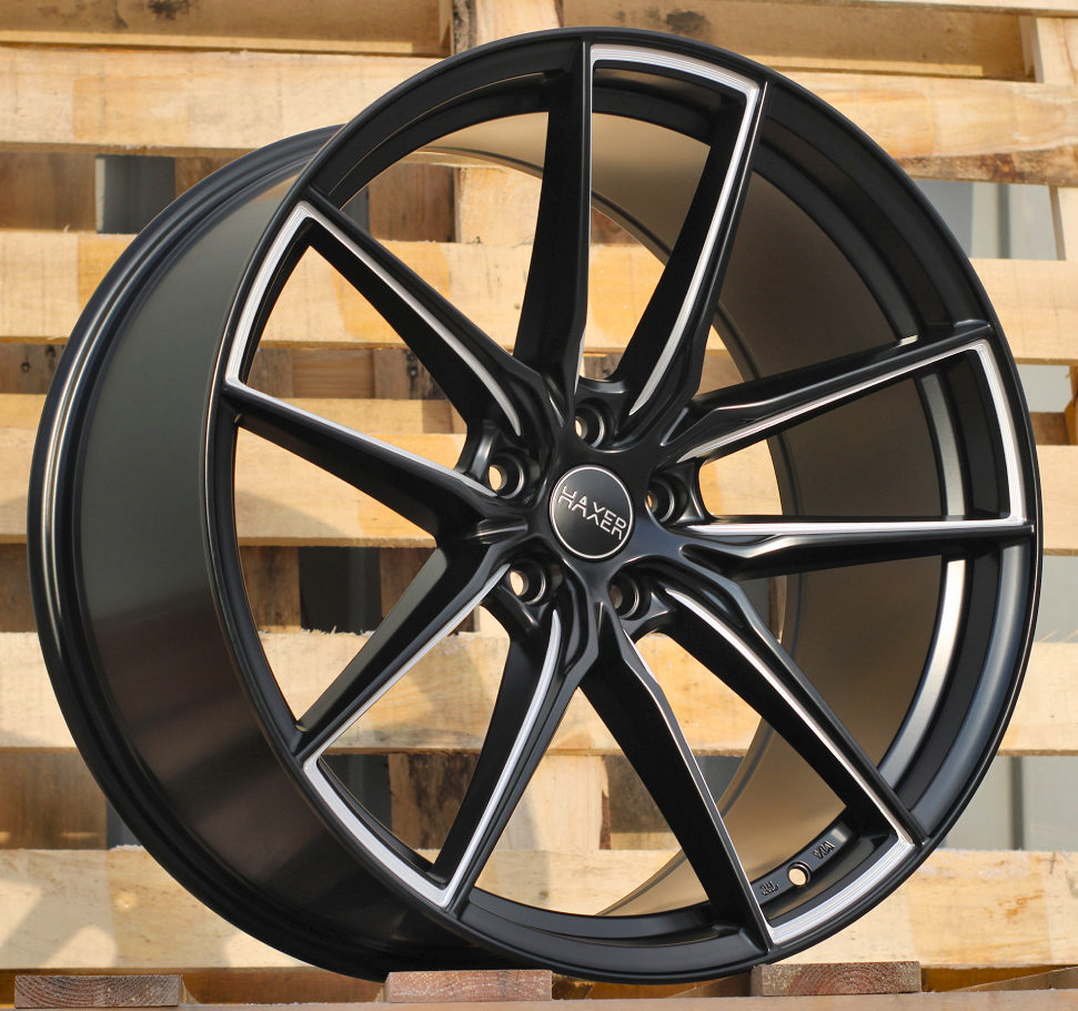 valuveljed Haxer HX045BlackHalfMatt(BLHM)HAXER(Z2)(Milling)