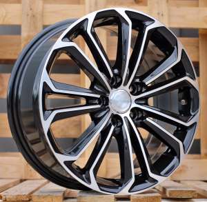 aluvanteet JIL Wheels BK667BlackPoli