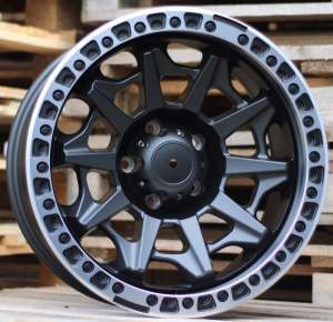 aluvanteet JIL Wheels L2174BlackHalfMatt+Poli