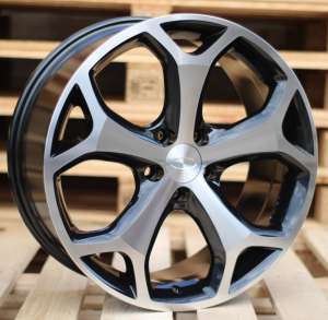 aluvanteet JIL Wheels BK386BlackPoli