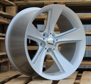 aluvanteet JIL Wheels BK086(LU545)SilverShining(SS)BMW(P1+P2+K4)(Rear+Front)