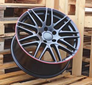 aluvanteet JIL Wheels 8102BlackHalfMatt+RedLip(BLHMRL)MER(K3)(STYLEBRABUS(AKC