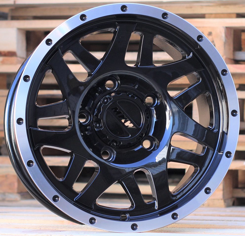 valuveljed JIL Wheels Q1509Black+Poli