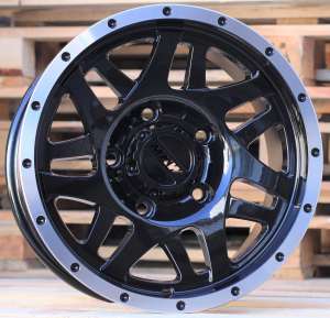 aluvanteet JIL Wheels Q1509Black+Poli