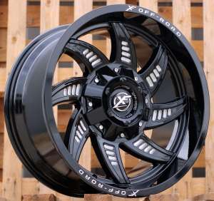 aluvanteet JIL Wheels L1449Black(BL)4X4(K3)(Milling)
